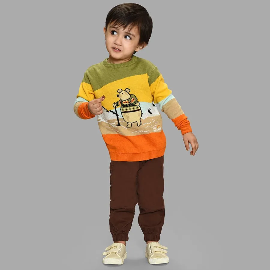 Adventure Bruin Printed Sweater