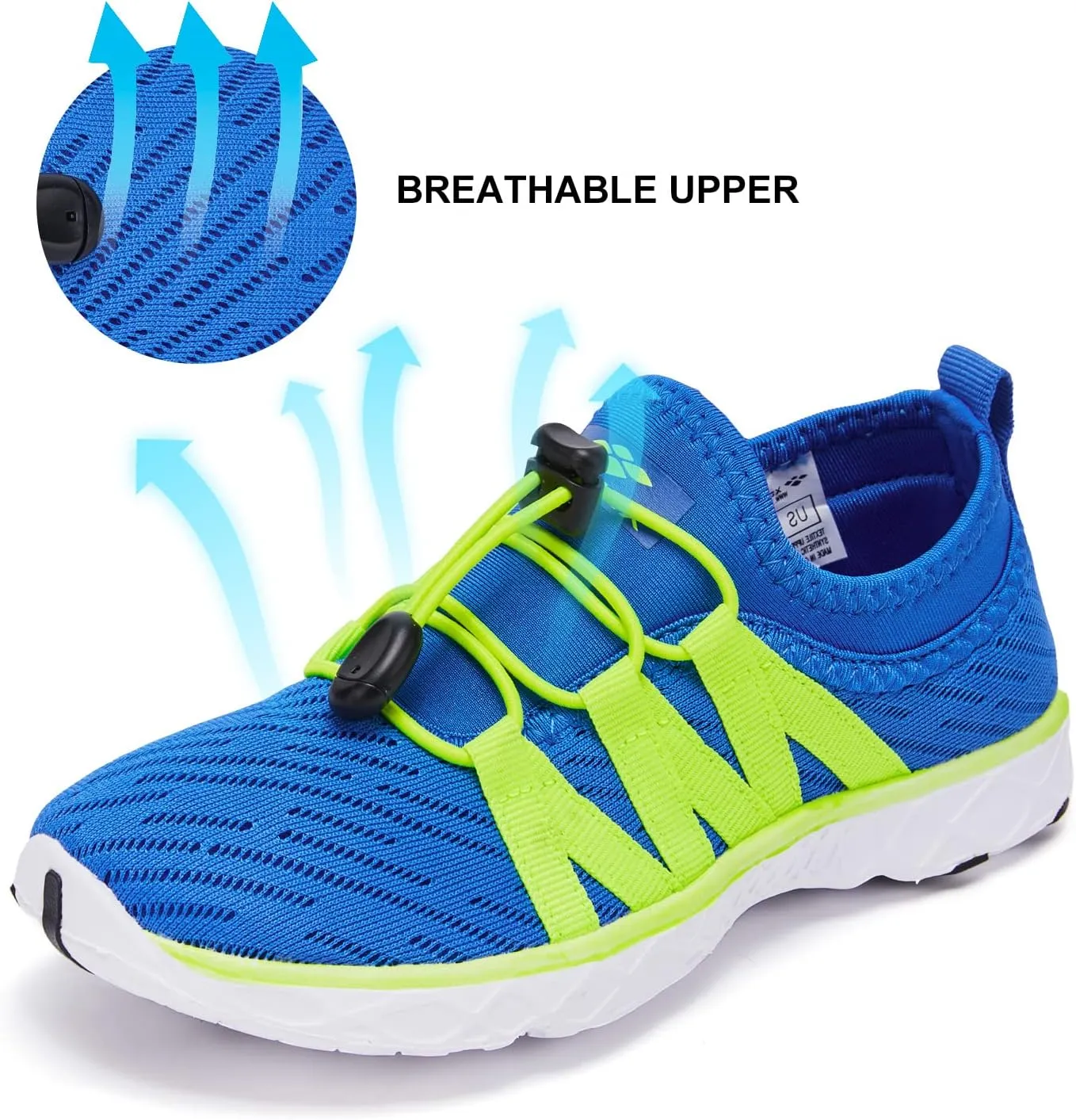 ALEADER Kid's Slip-on Quick Dry Water Shoes (Toddler/Little Kid/Big Kid)