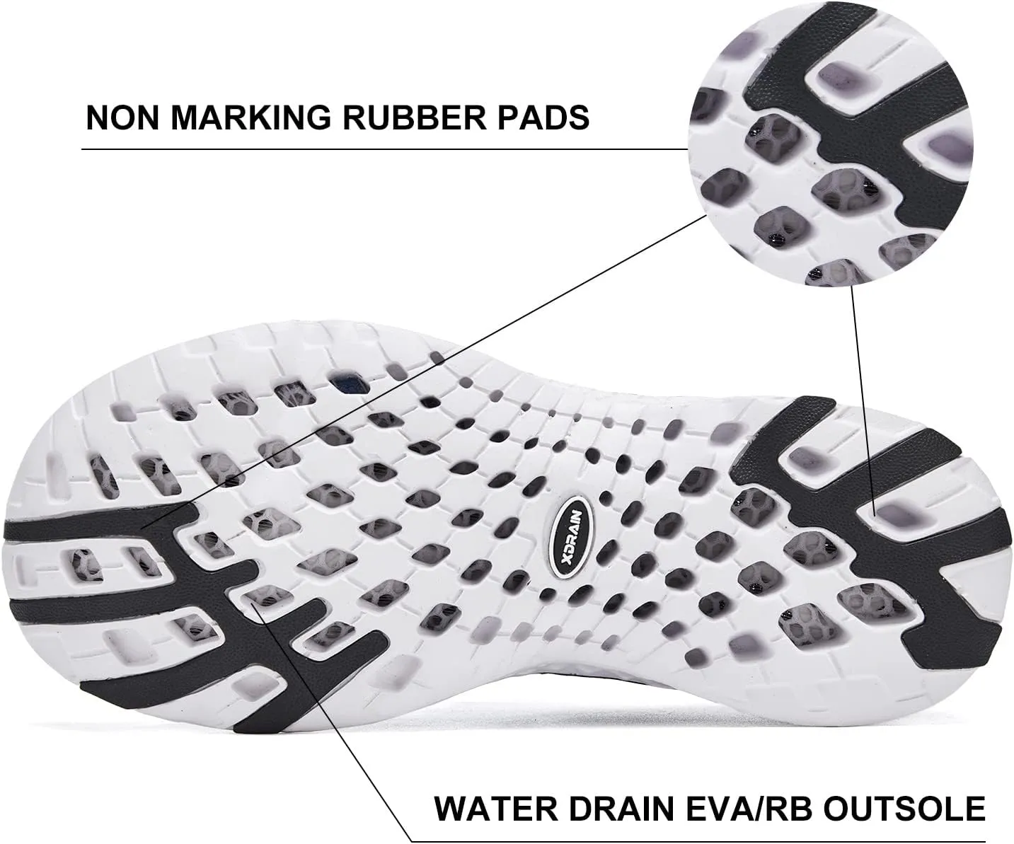 ALEADER Kid's Slip-on Quick Dry Water Shoes (Toddler/Little Kid/Big Kid)