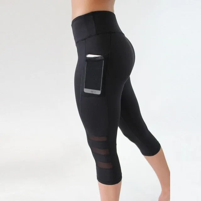 Calf Length Yoga Leggings Women