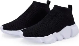 Hetios Girls Sneakers Running Shoes High-Heeled Socks Shoes Boys Athletic Sneakers Kids Sock Shoes (Toddler/Little Kid/Big Kid)