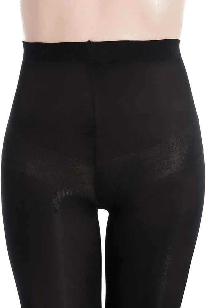 MANZI 1-3 Pairs Women's Girl's Dance Tights Convertible Transition Ballet Tights 40D