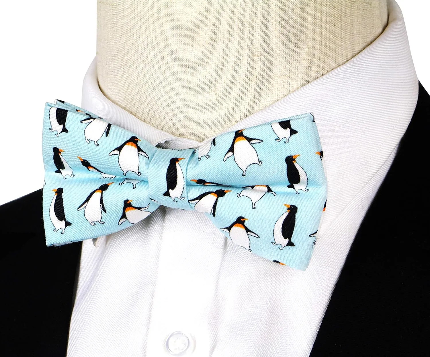 OCIA Cute Pattern Pre-tied Bow Tie Adjustable Bowties for Adult & Children