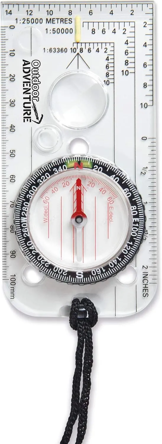 Outdoor Adventure Compass Designed for Children Ages 3  Years, Multicolor