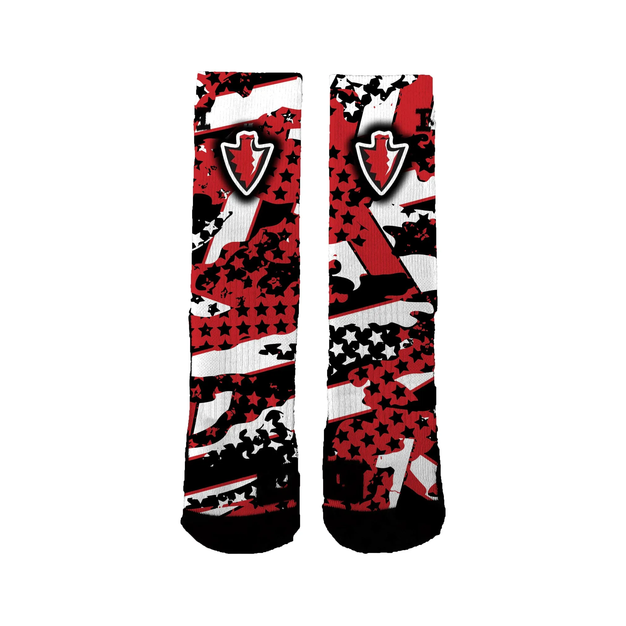 Peter's Township Girls Lacrosse Freedom Socks