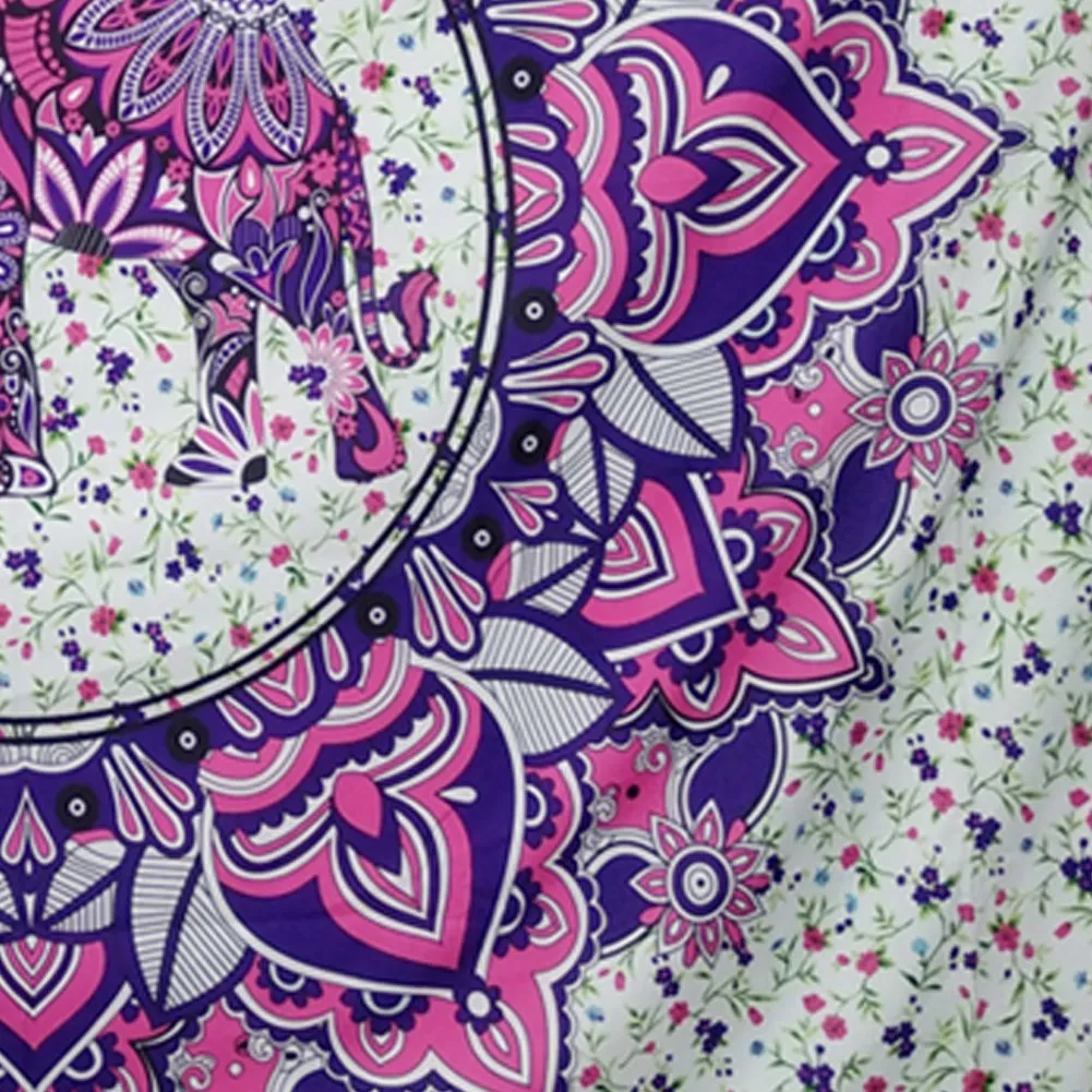 Pink Elephant Tapestry