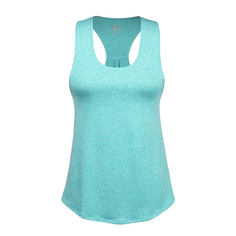 Quick-Dry Sleeveless Fitness Tank Tops