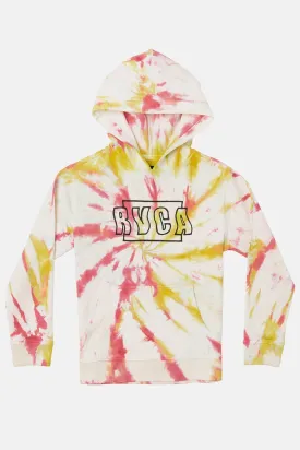 RVCA Switch Tie Dye Boys Hoodie - Multi