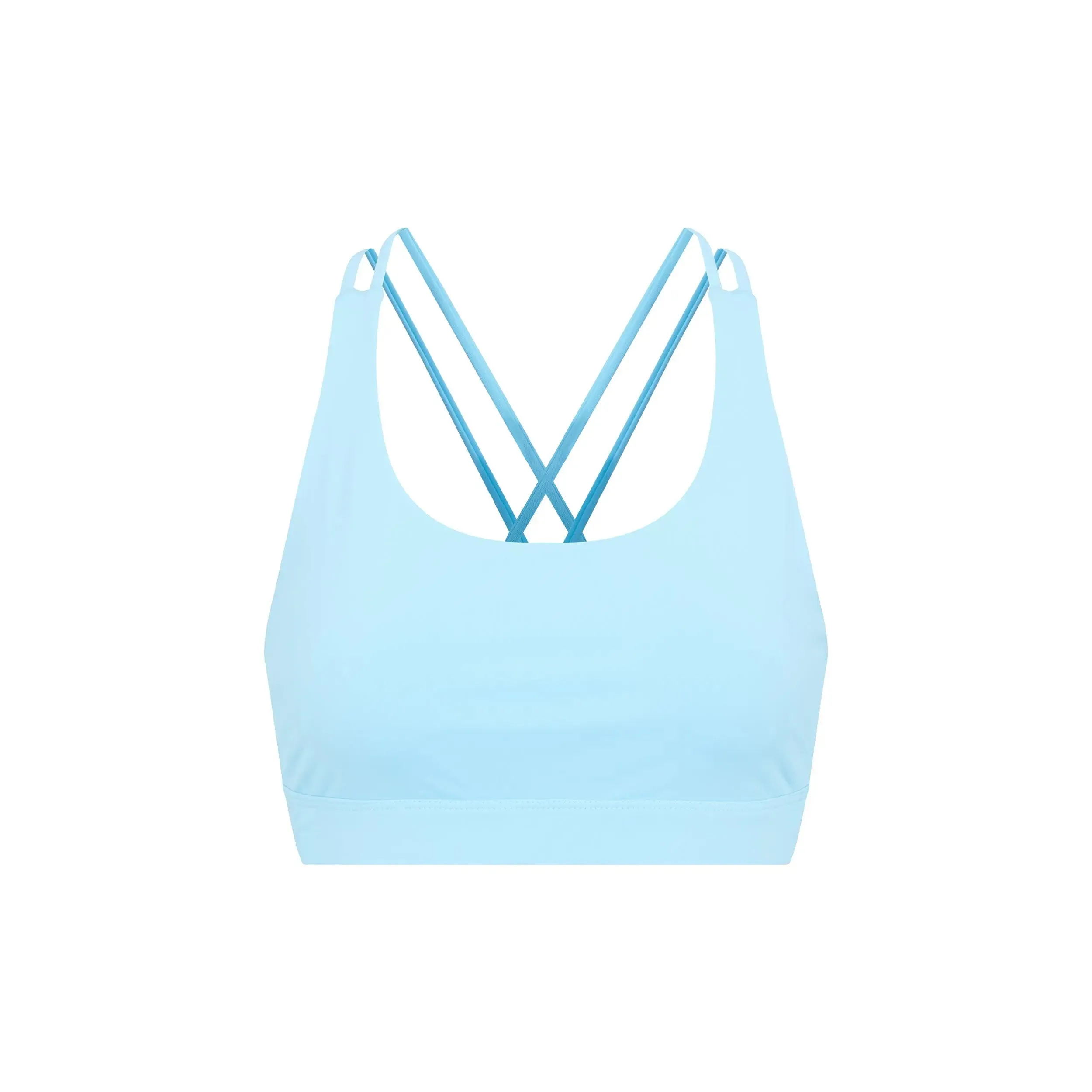 Sky Blue Women's Core Sports Bra