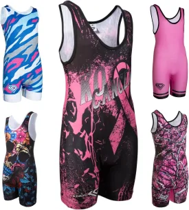 Unisex Wrestling Singlet, Comfortable & Breathable, 4 Way Stretch, Full Range of Youth and Adult Sizes