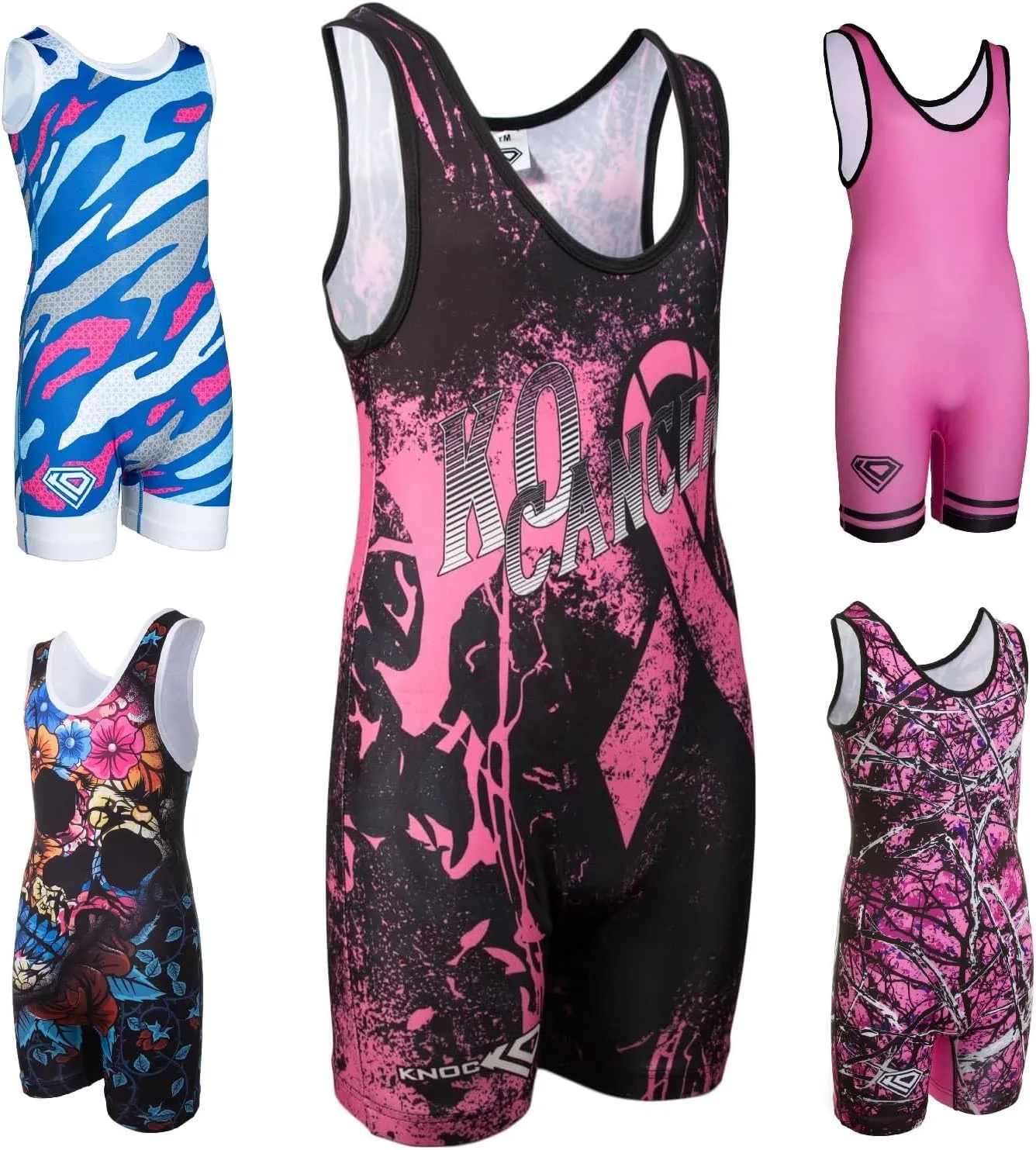 Unisex Wrestling Singlet, Comfortable & Breathable, 4 Way Stretch, Full Range of Youth and Adult Sizes